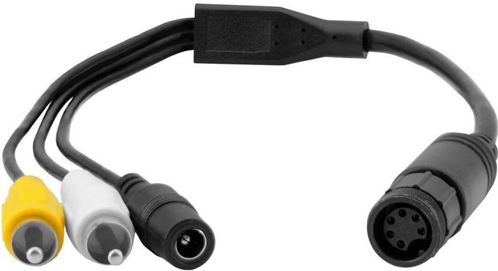 WAECO | DOMETIC Rückfahrmonitor Adapterkabel Anschlusskabel Cinch Adapter (RCA, Video, Audio) 12V-24V