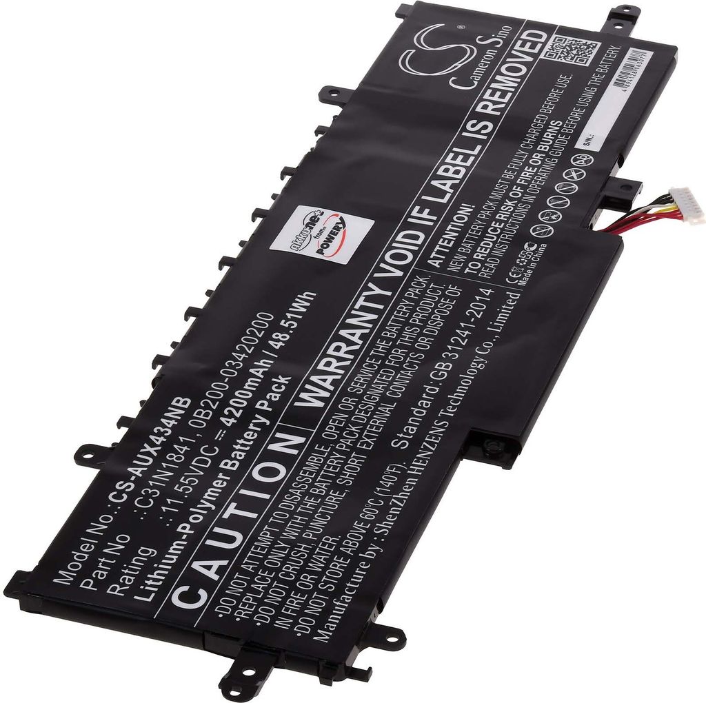 Akku für Laptop Asus ZenBook Flip 14 UX463FA-AI032R