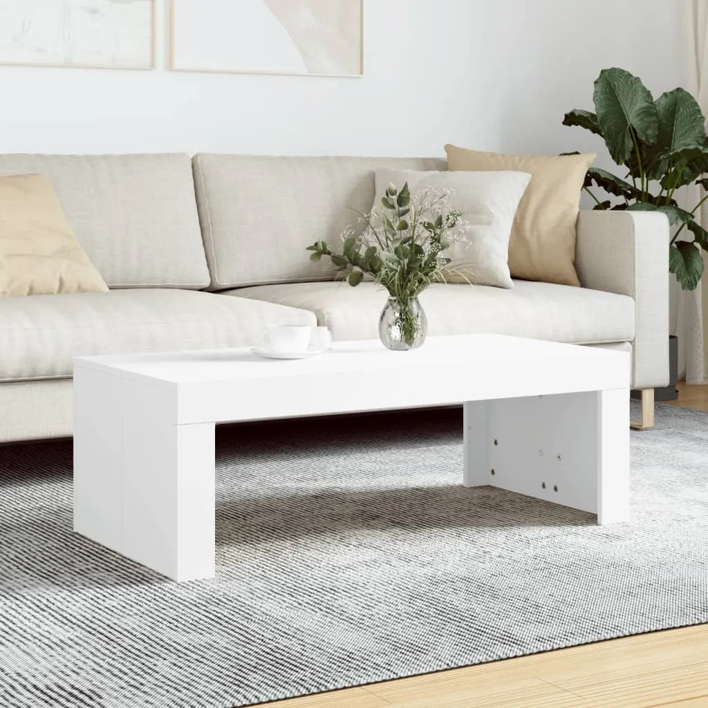 OFFERTA Maison Exclusive Tavolino Bianco 102x50x36 - Compra Ora!