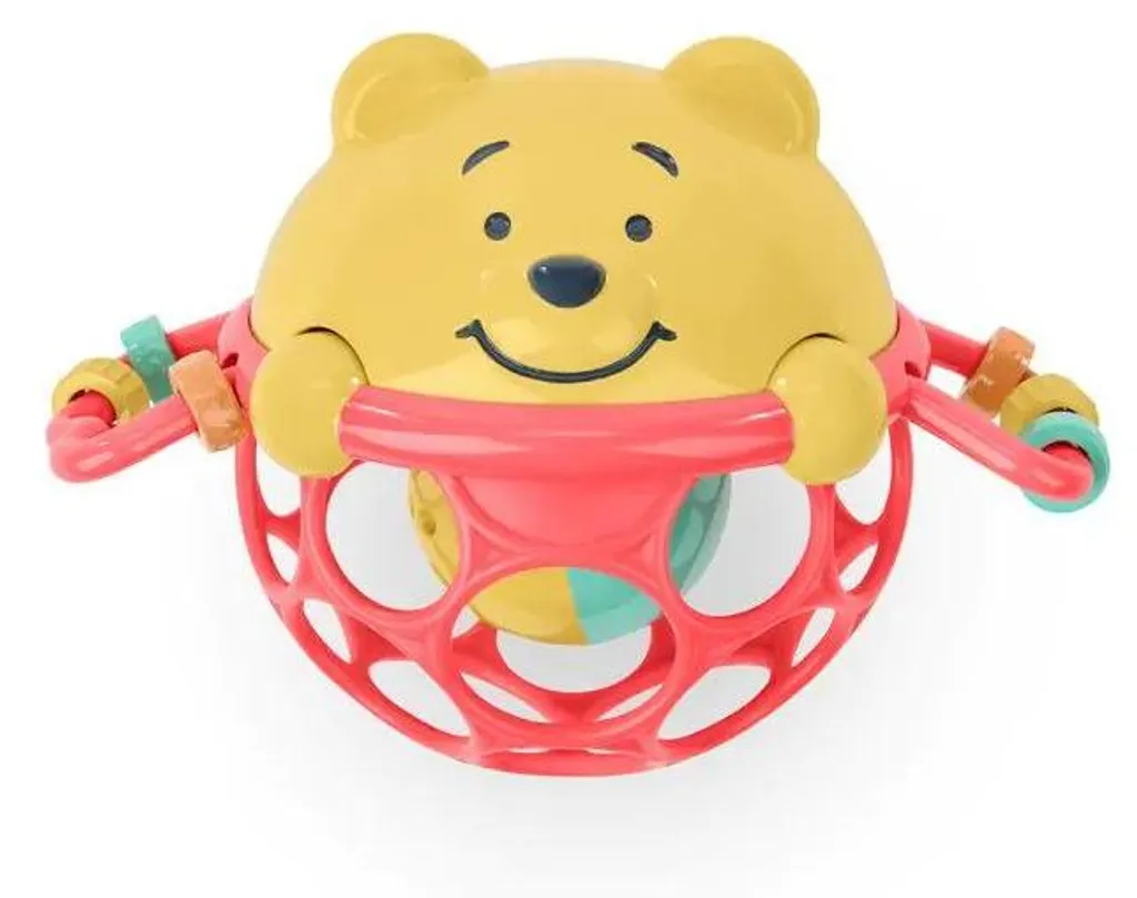 Hochet d'éveil Oball Winnie l'ourson Disney - Jouet de dentition bébé