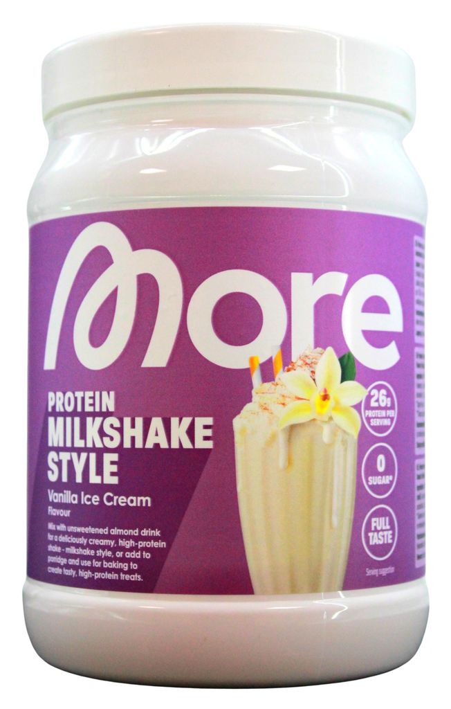 More Protein Milkshake Style Vanilla Ice Cream Flavour Produktbild 