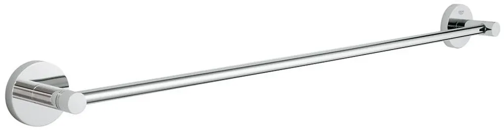Rangement serviette de bain Essentials 600 mm chrome pour douche et baignoire