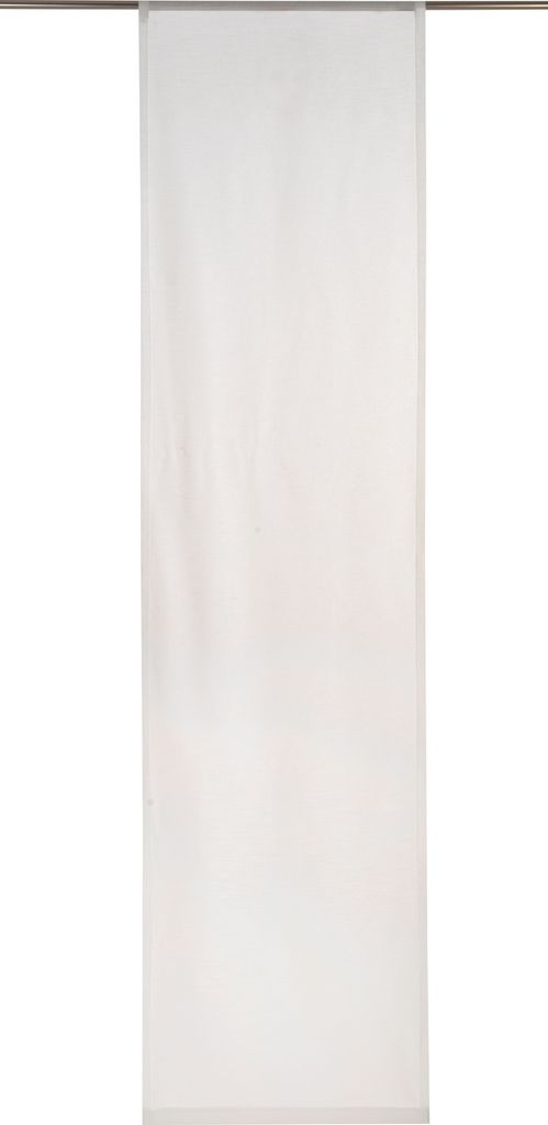 Flächenvorhang - Weiß - 60 x 245 cm