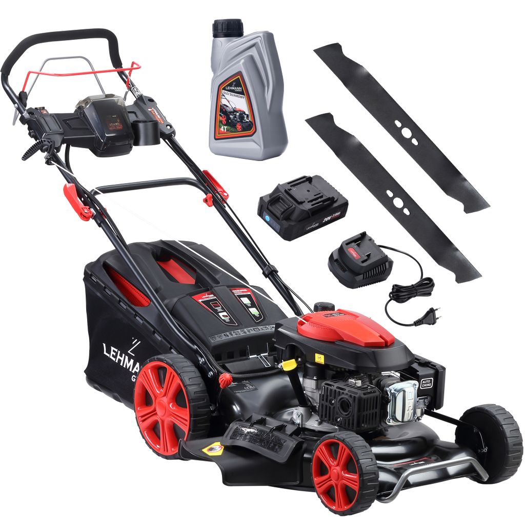 Kosiarka spalinowa LEHMANN LGALM-4053EL, moc 4,0kW, 53 cm Zdjęcie produktu 