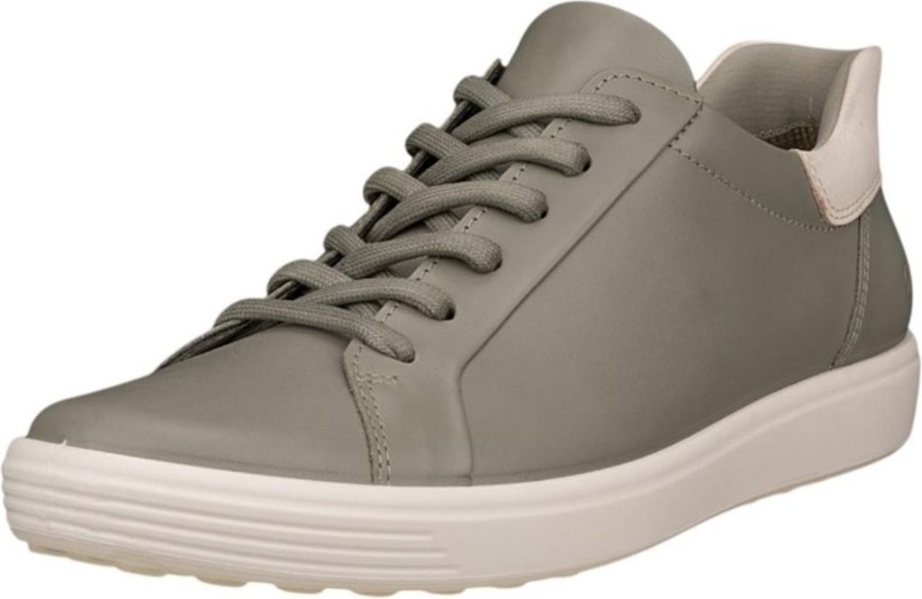 Ecco SOFT 7 EASY SLIP LACE Damenschuhe - sportliche Schnür- Halbschuhe grün