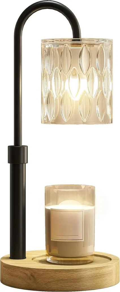 Faites fondre vos bougies sans fumée ni flamme, lampe noire GU10 réglable