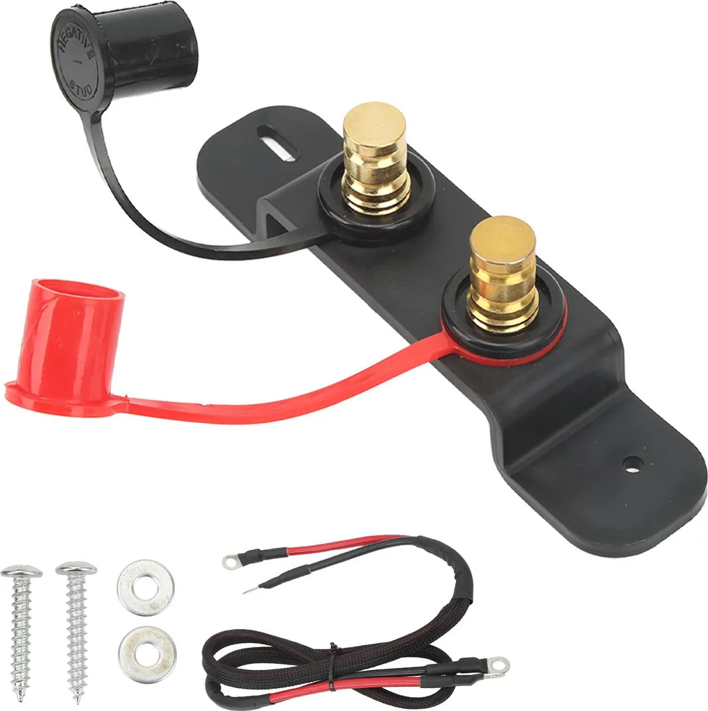 Kit Bornes de Batterie Déportées avec Câble 4 Gauge pour UTV et VTT