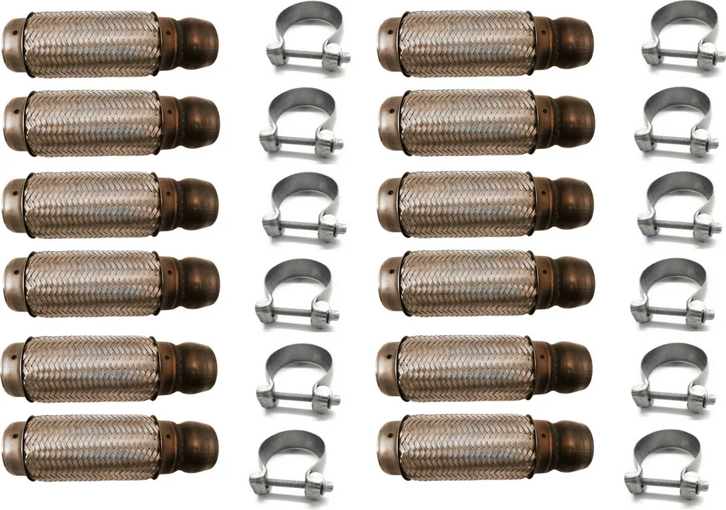 Tuyau flexible d'échappement 60 x 250mm pour Mercedes Sprinter - 12pcs