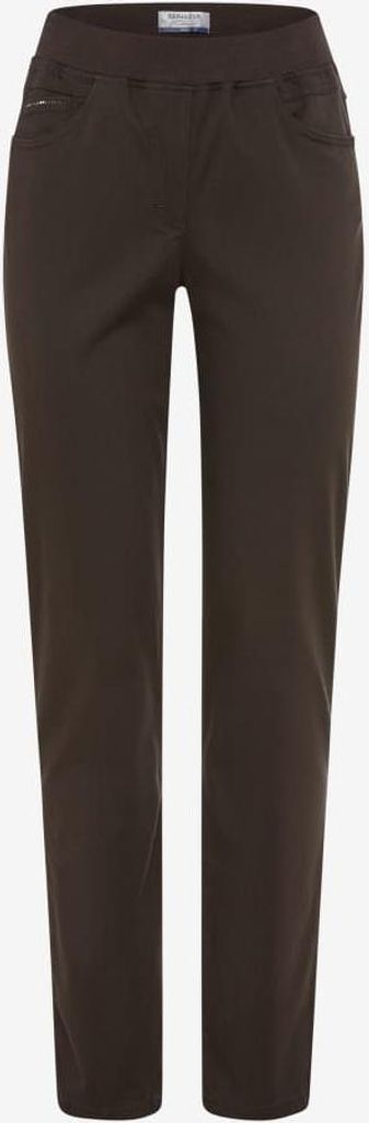 Raphaela by Brax Damen Schlupfhose Pamina marrone Slim Fit High Waist