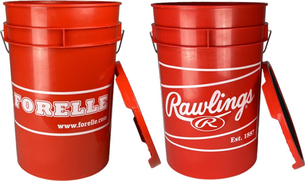 Forelle/Rawlings Balleimer Farbe Rot Produktbild 