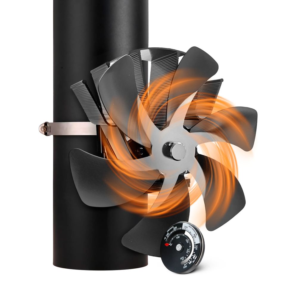 Vulpes Goods Ventilátor na kúrenie | Ventilátor pre krbové Obrázok produktu 