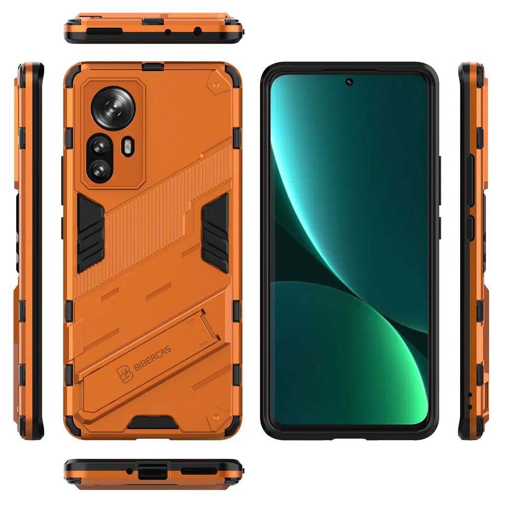 GOKEN Case for Xiaomi Mi 12 Lite 5G, [Built-in Screen Protector], 360