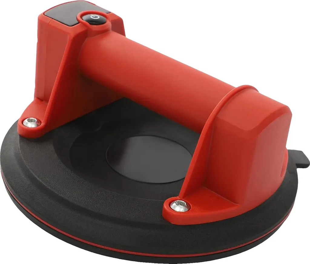 Patère à ventouse rouge universelle pour salle de bain et cuisine facile