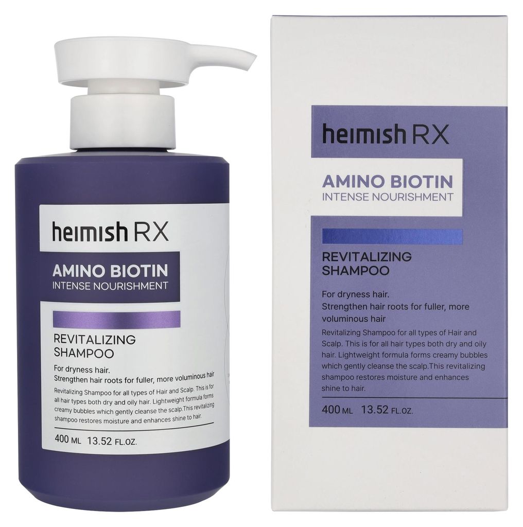 Heimish RX AMINO BIOTIN Revitalisierendes Shampoo 400 ml - Revitalisierendes Shampoo