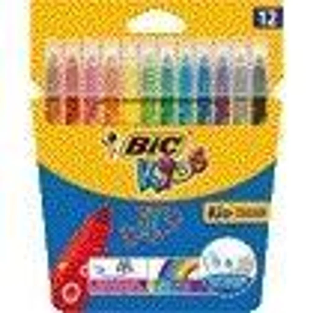 Bic Kids Couleur - Marqueurs de couleur assortis - Étui de 10 pièces
