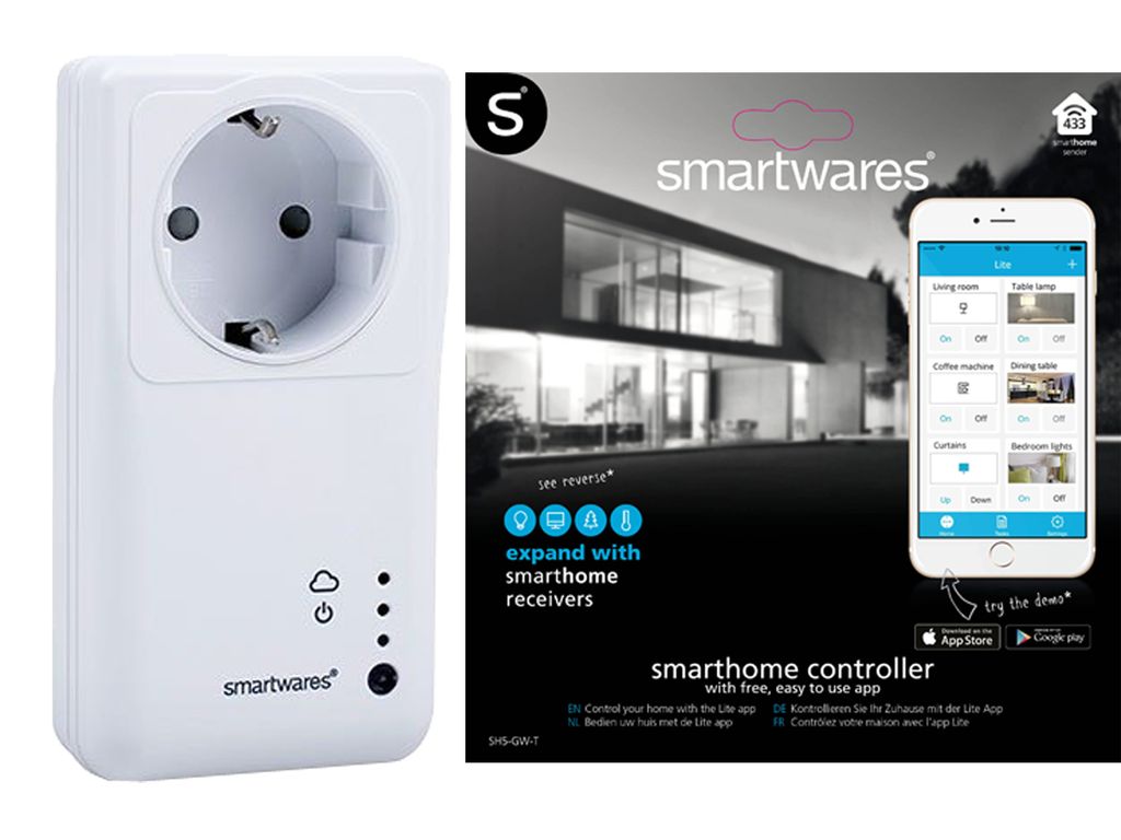 Prise sans fil WLAN SmartHome, avecpar application pour IOS Image du produit 