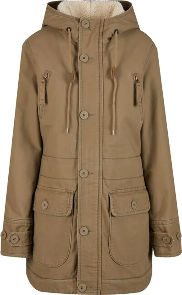 Veste de Ville Brandit Forvert Fiss Parka Olive XS pour le Froid