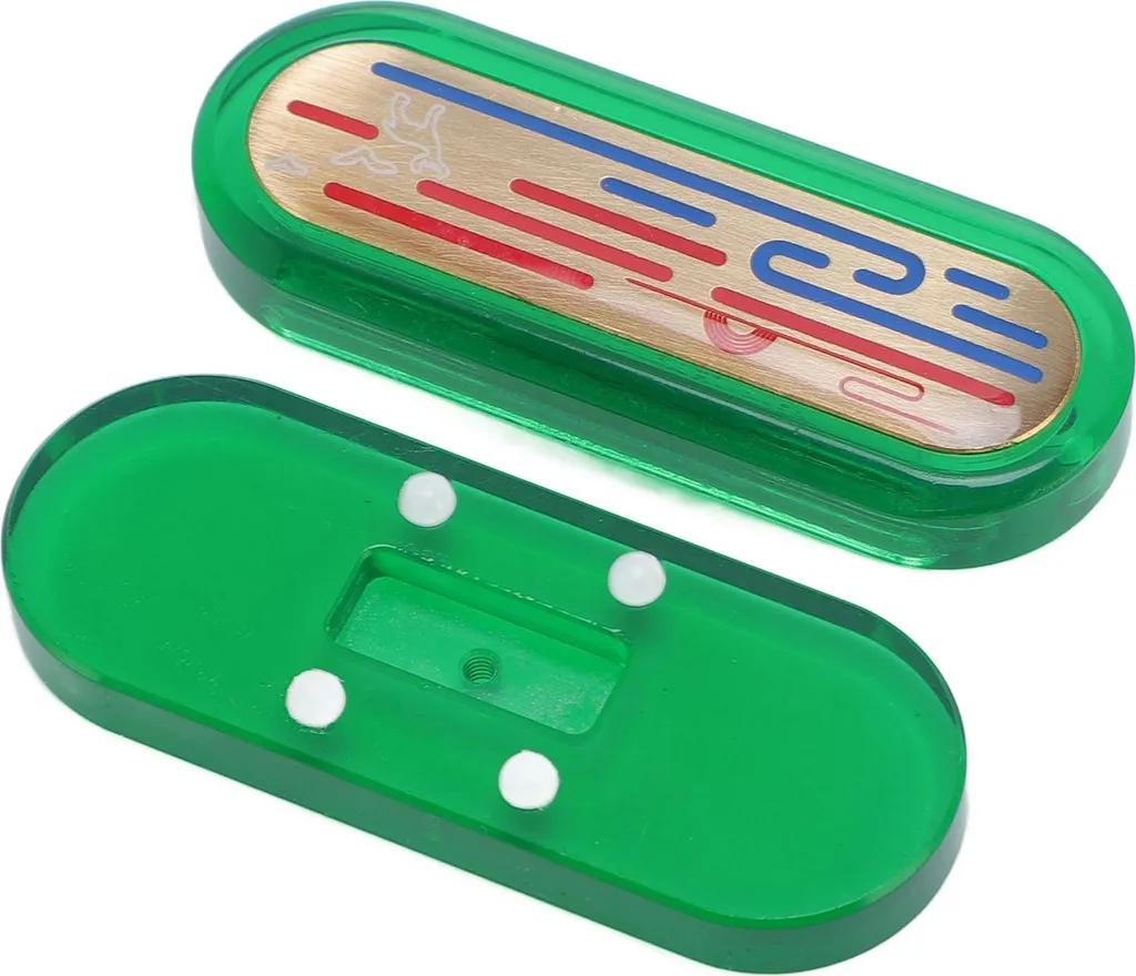 Push Card Slider Laiton Acrylique - Jouet Mécanique EDC Anti-Stress