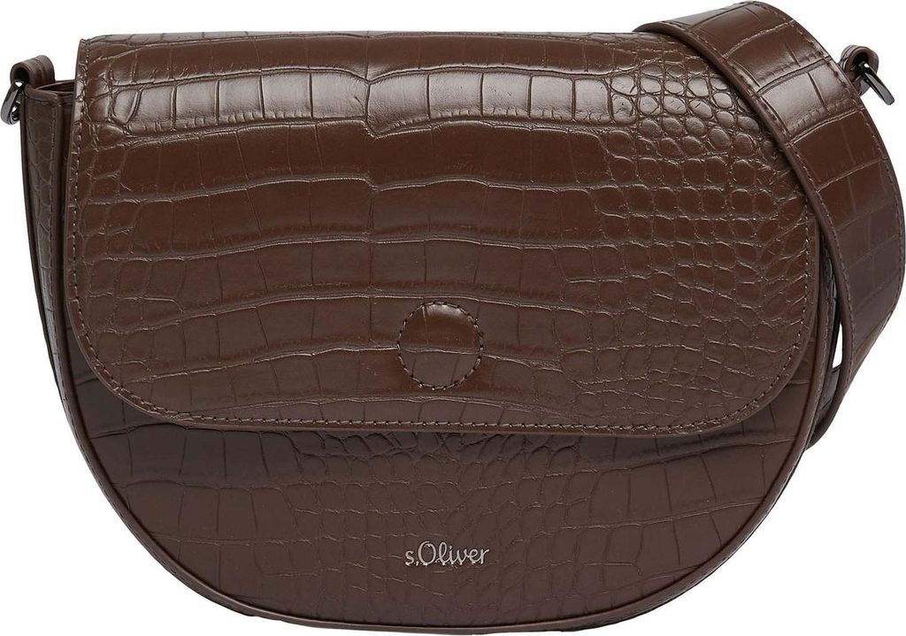 s.Oliver Umhängetasche Crossbody Bag Dark Brown dunkelbraun