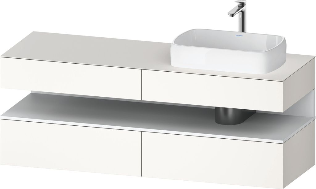 DURAVIT QA4778018840000 QTG KWTU WH Ek. 1600x550x600 Wß Smt
