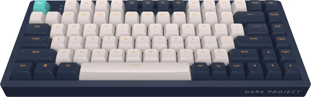 Fini le Bruit avec le Clavier Dark Project KD83A 75% Switch Saphir