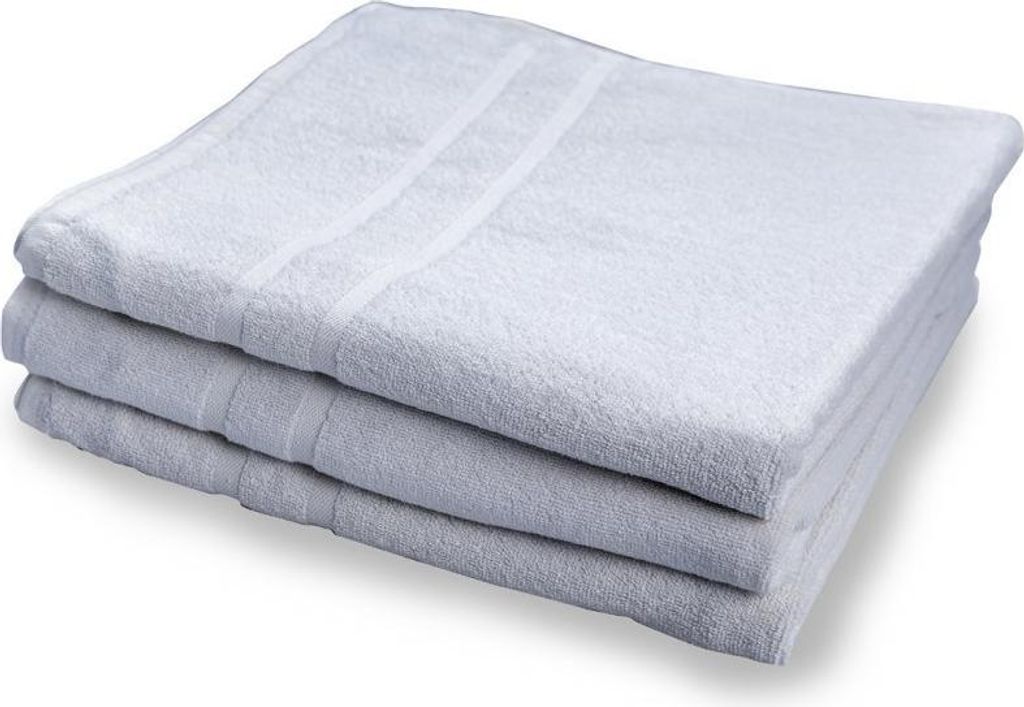 Ręcznik hotelowy Deluxe 100x200 cm biały, 100% bawełna Zdjęcie produktu 