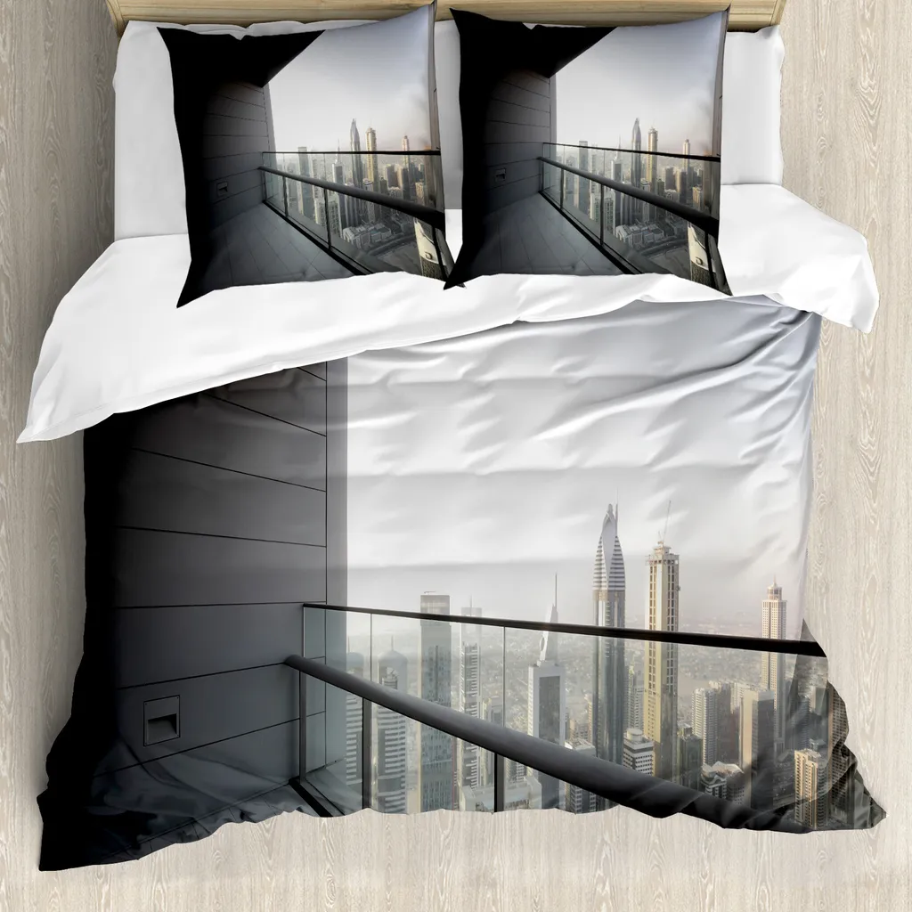 Copripiumino ABAKUHAUS Dubai 155x220: Microfibra Anti-Allergia