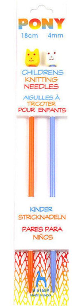 Pony 61661, Einzelspitzen-Stricknadel, Gemischte Farben, Produktbild 