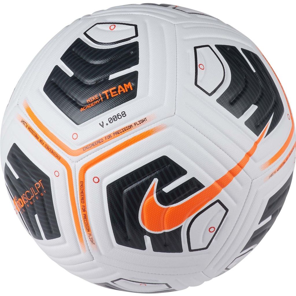 Nike Fußball Academy Team Größe 5 weiß orange Trainingsball Produktbild 