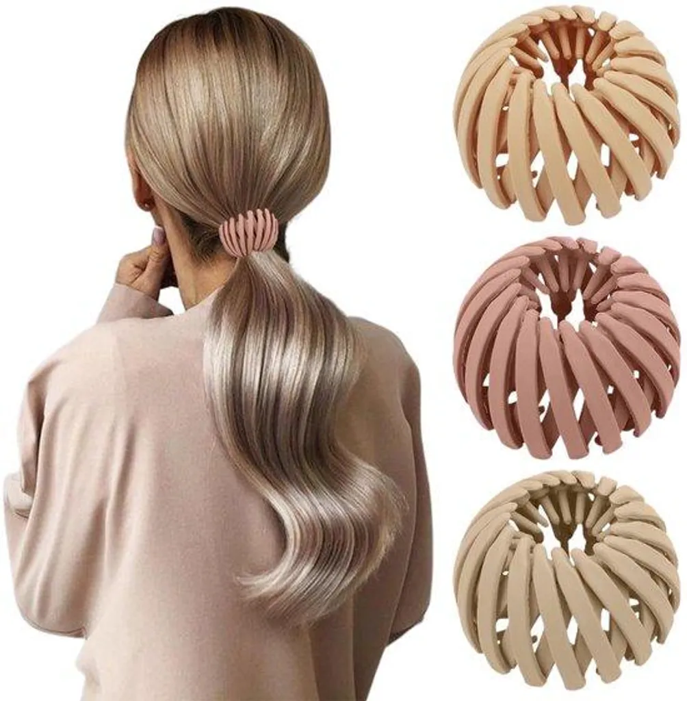 Barrettes cheveux antidérapantes pour cheveux épais - Style Vintage XL