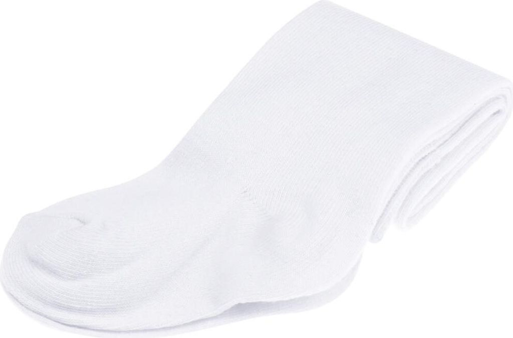Playshoes Strumpfhose uni weiß, Größe: 86/92