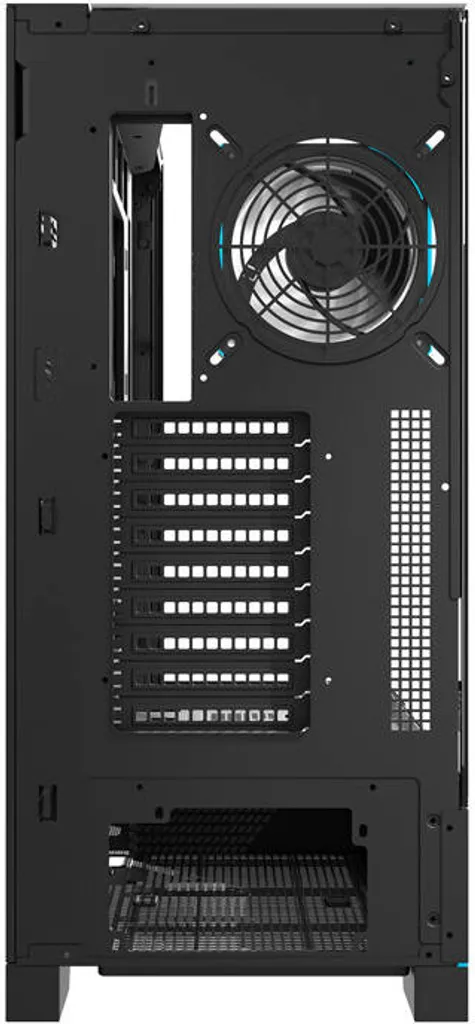 darkFlash Darkflash DY450L PRO computer case (black) + 1 fan