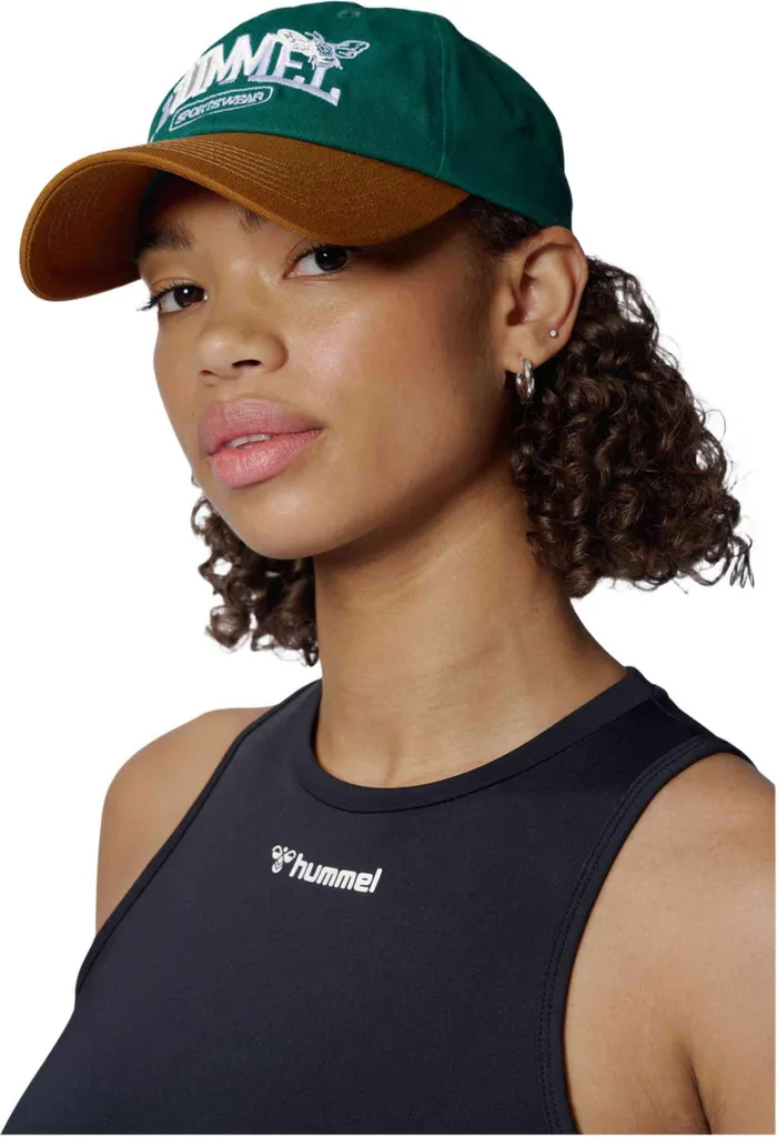 Casquette Hummel 226045 Verte - Ajustement Parfait pour Toutes Têtes