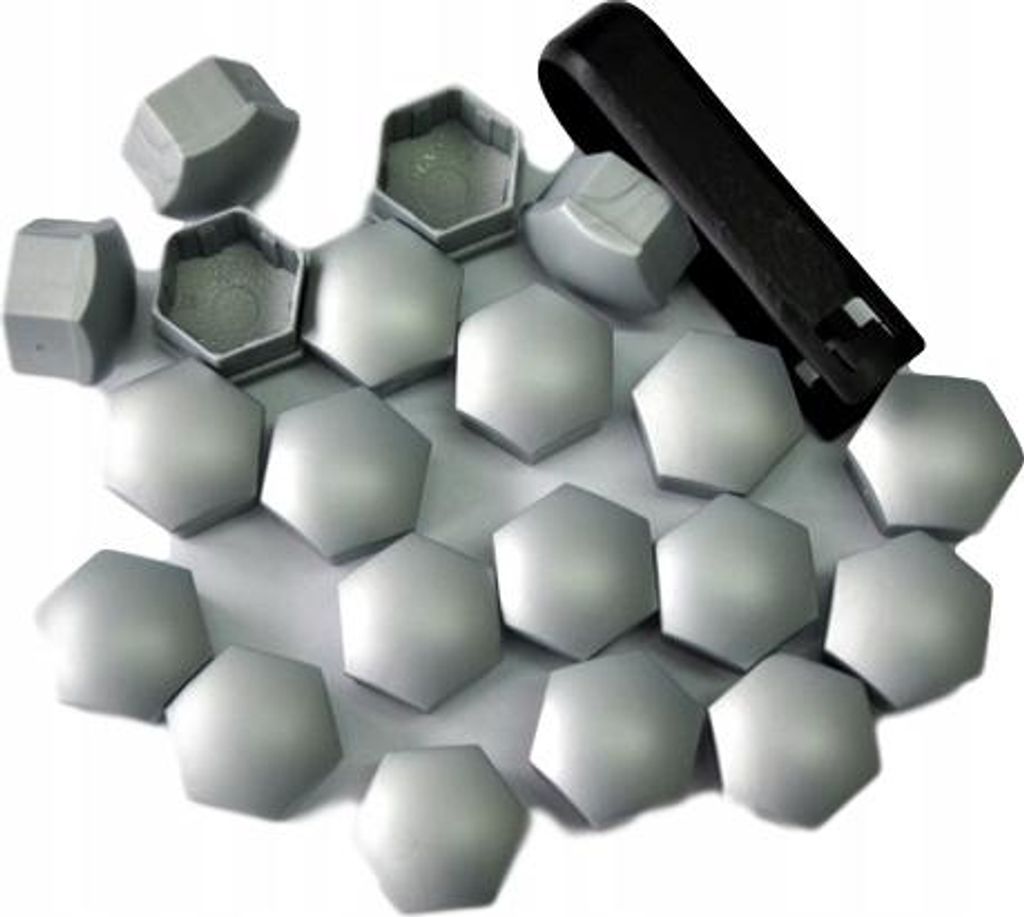 VOLVO Felgenschraubenkappen, chrom matt kpl 31471687 Produktbild 
