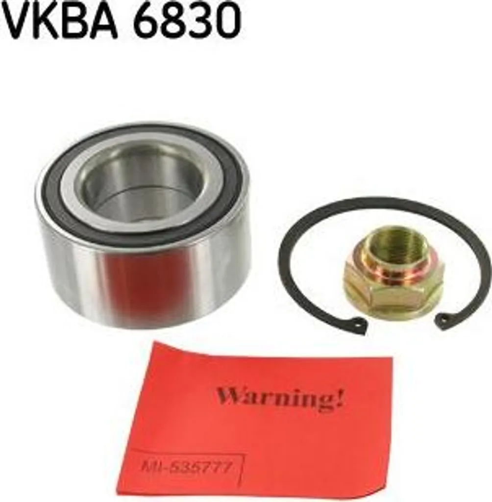 Supprimer le Bruit de Roulement Honda - Kit SKF VKBA6830 44300S9A008 OE
