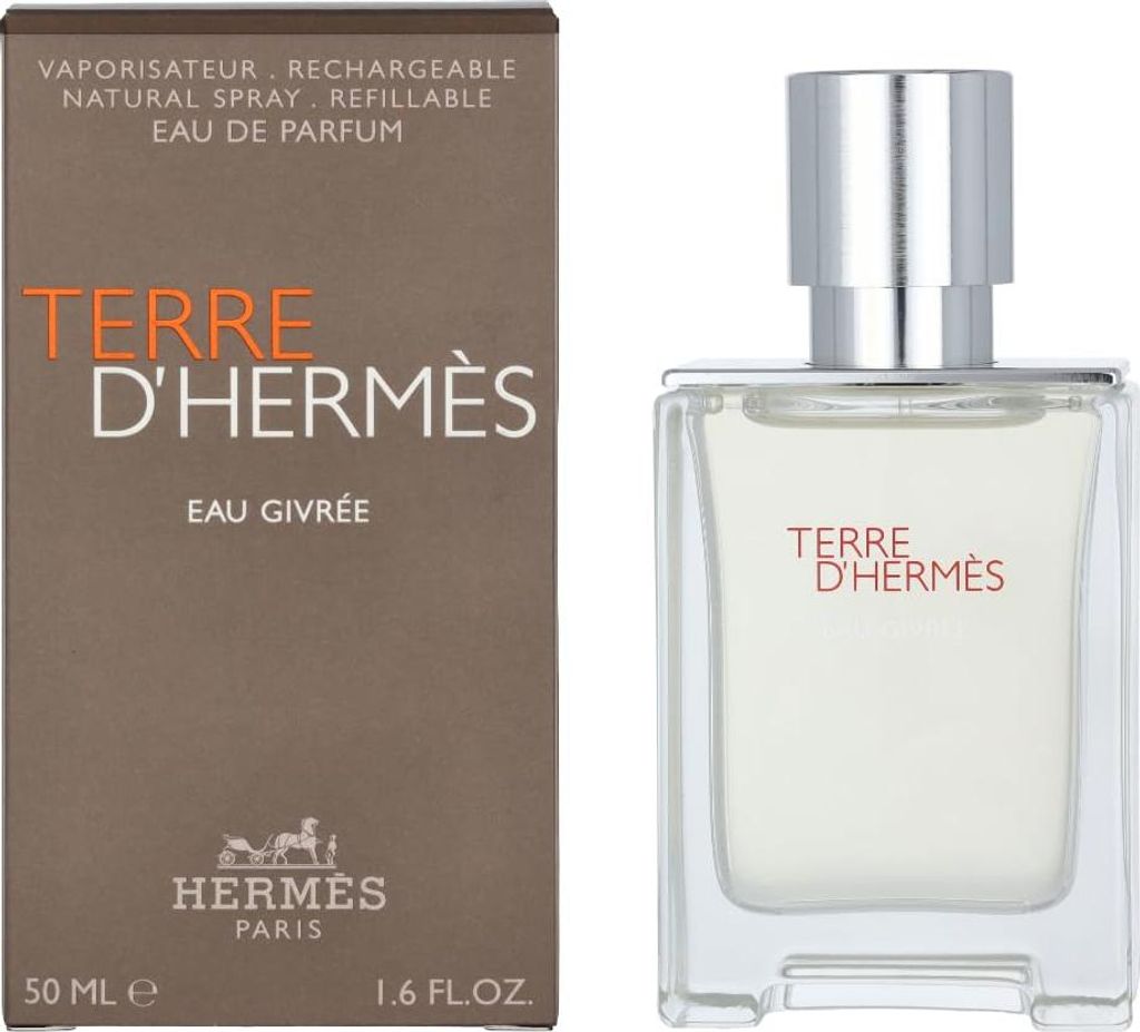 Hermes Terre d'Eau Givree, mannenparfum, 50 ml, spray, Productafbeelding 