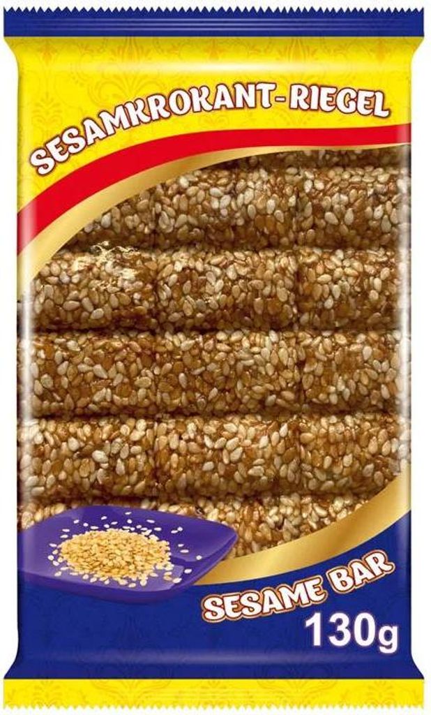 Sojus Sesamkrokant-Riegel 130g Produktbild 
