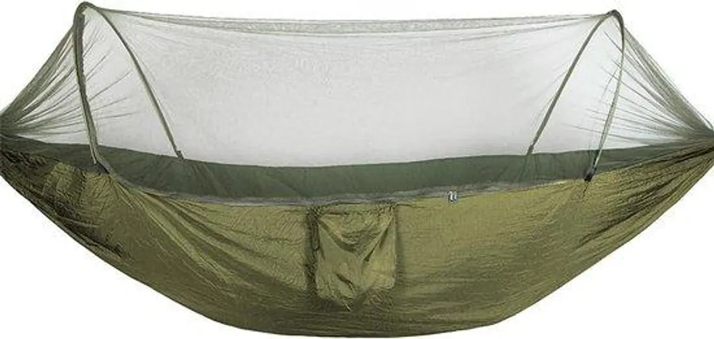 Hamac anti-insectes 290 x 140 cm portable pour dormir sans moustiques