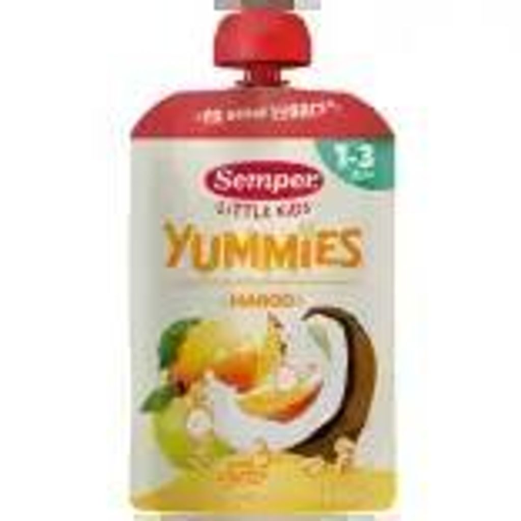 SEMPER Barnmat Yummies mango 1-3 år 120g Semper