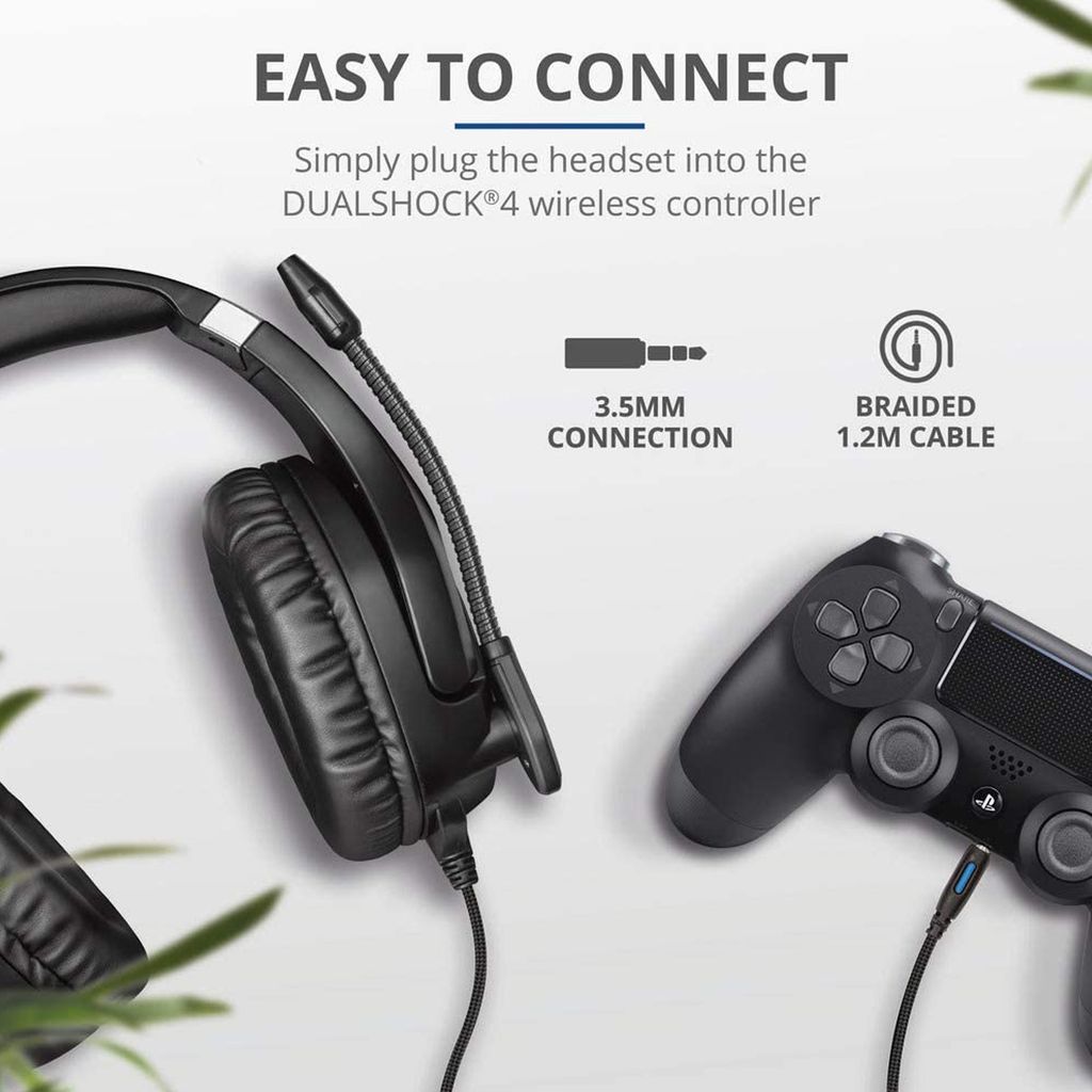 TRUST GXT488 FORZE PS4 HEADSET 23530 černá Obrázek produktu 11