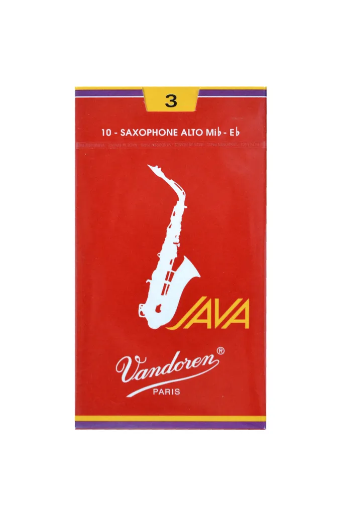Anche Saxophone Alto 3.0 Vandoren JAVA Rouge pour Jazz et Variété