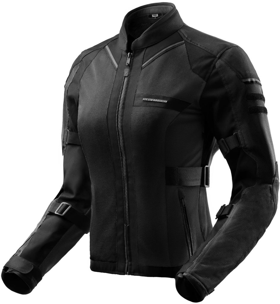 Rebelhorn Scandal 3 Damen Motorrad Textiljacke, schwarz, 3XL