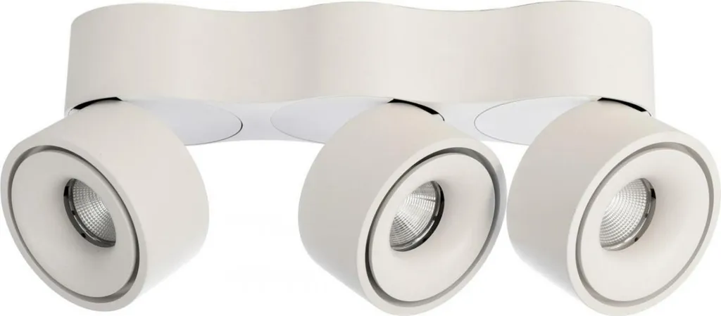 Plafonnier Uni Triple Light Impressions 30W 2150lm Blanc 348107