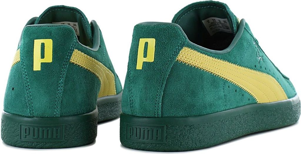 Puma Clyde Super - pánske tenisky kožené zelené 386349-01 , Obrázok produktu 6