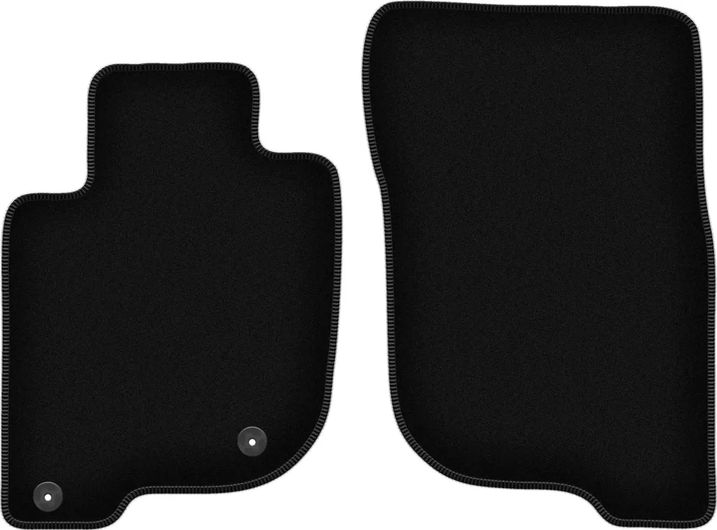 Set Tappetini Velluto Nero Mitsubishi L200 V 2015- | Finitura Luxury