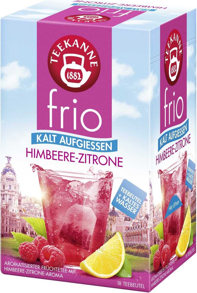 Teekanne frio Framboise Citron Infusion de fruits à infuser Image du produit 