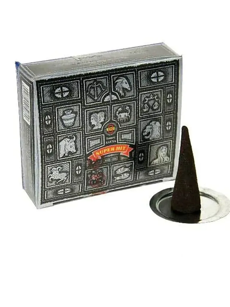 Cônes Super Hit Nag Champa 20g - Fragrance Intense et Longue Durée