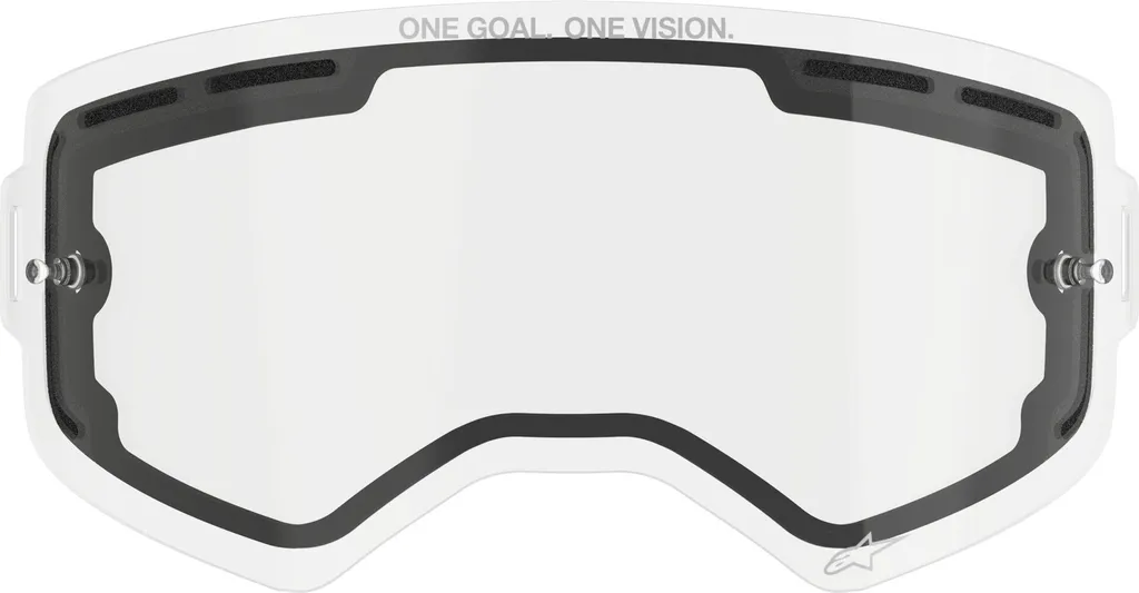 Ecran Supertech Alpinestars Dual Pane anti-buée et transparent moto