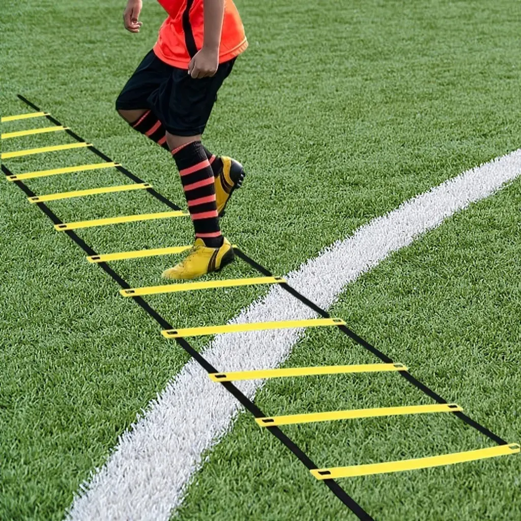 Échelle d'agilité pour sport de 6m exercice coordination et rythme