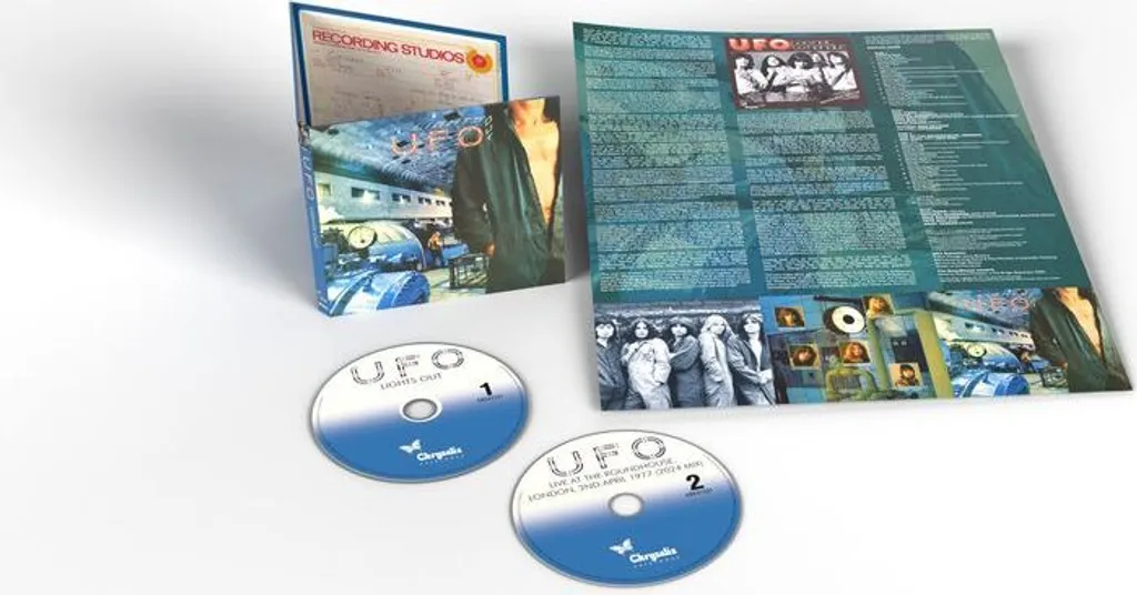 CD Audio UFO Lights Out Musique Hard Rock Classique Format Standard L